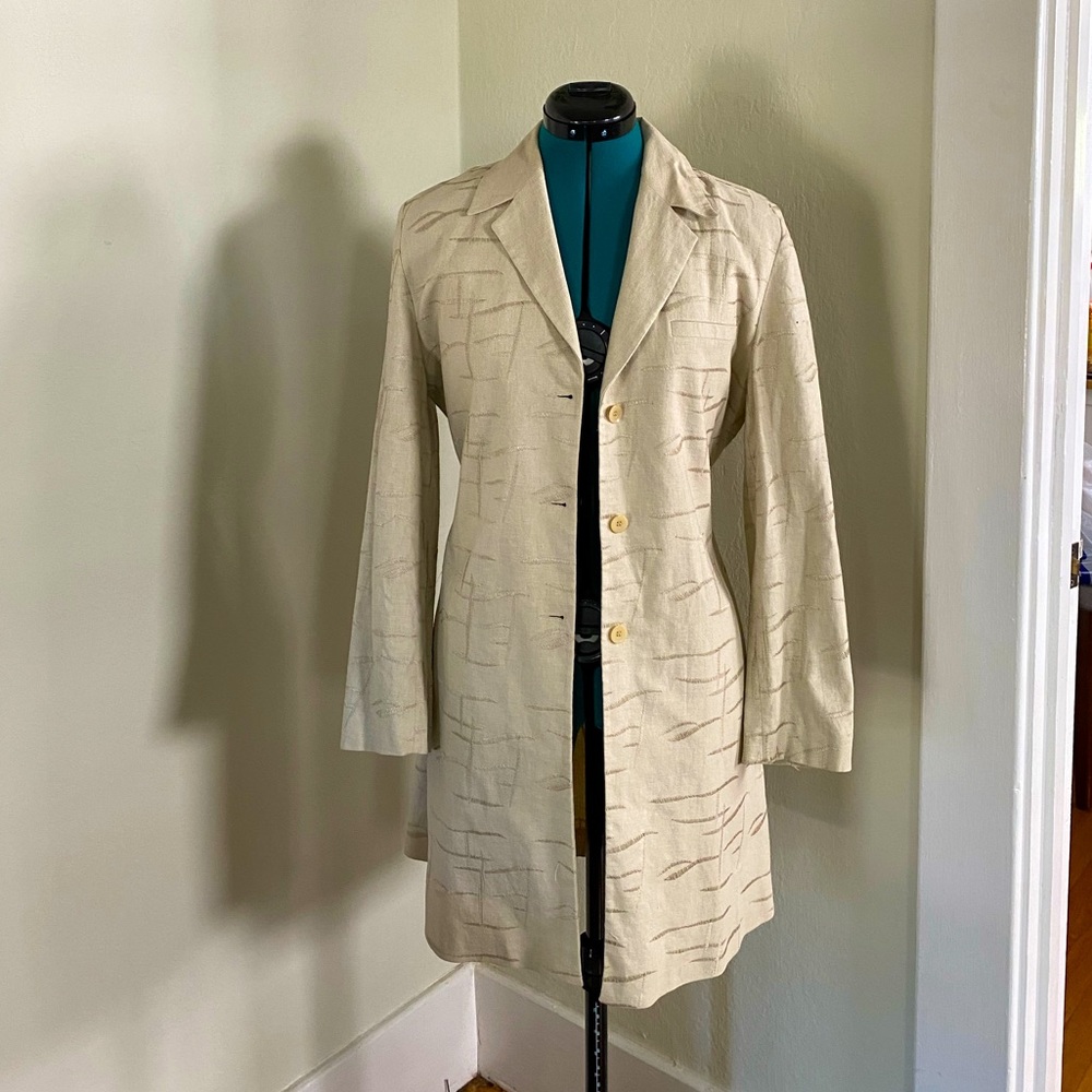 Zebra Inspired Minimalist Jacket